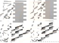 Air Conditioner Kits; Kit Type: Small Window Mount Kit